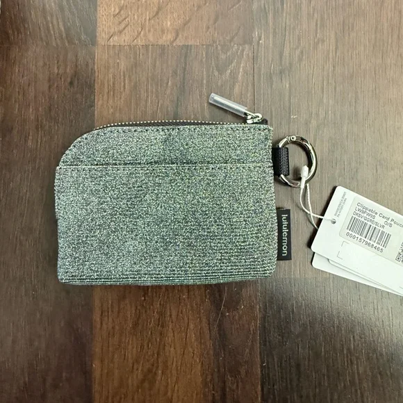 🆕 Lululemon Clippable Card Pouch - Glitter - Picture 9 of 16
